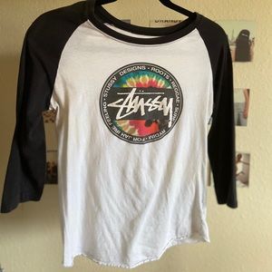 long sleeve stussy shirt